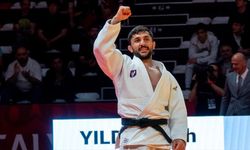 Judoda Salih Yıldız, çeyrek finalde Gürcistanlı Giorgi Sardalashvili'yi yenerek yarı finale yükseldi