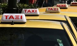 Atina'da taksici grevi