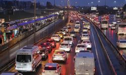 İstanbul'da trafik yoğunluğu yüzde 90'a ulaştı