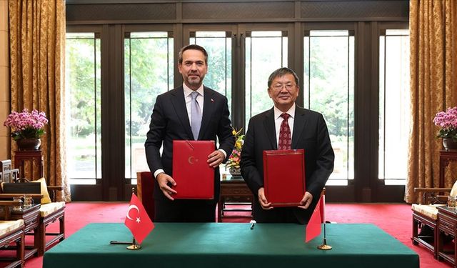 Türkiye ile Çin arasında yeni anlaşma