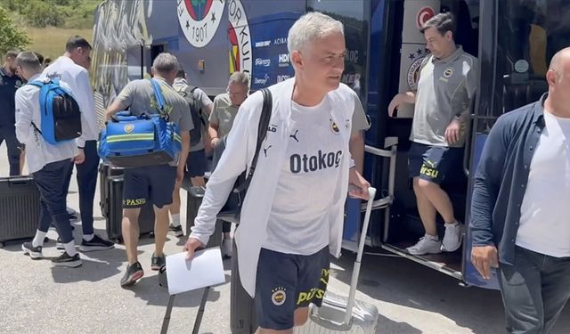 Fenerbahçe, yeni sezon hazırlıkları için Topuk Yaylası'na gitti