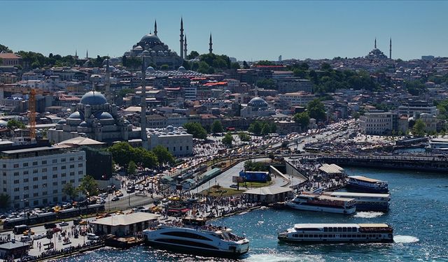 İstanbul'u, 2024'ün ilk 5 ayında 7 milyona yakın turist ziyaret etti