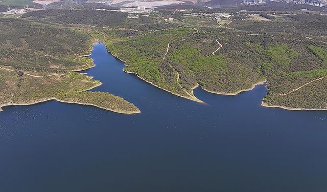 İstanbul'un barajlarındaki doluluk oranı ortalama yüzde 73,15 olarak ölçüldü