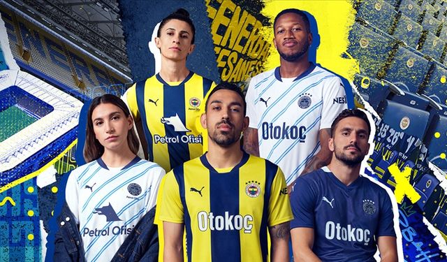Fenerbahçe'den yeni sezon formaları için tanıtım