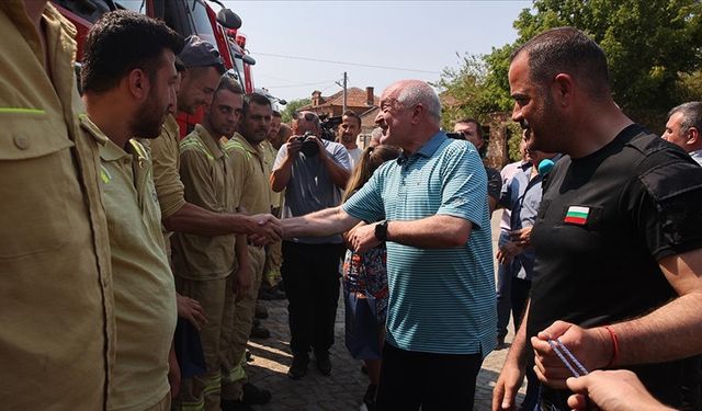Bulgaristan Başbakanı Glavçev yangın söndürme desteği için Türkiye'ye teşekkür etti