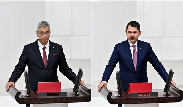 Bakanlar Kurum ve Memişoğlu, TBMM Genel Kurulunda yemin etti