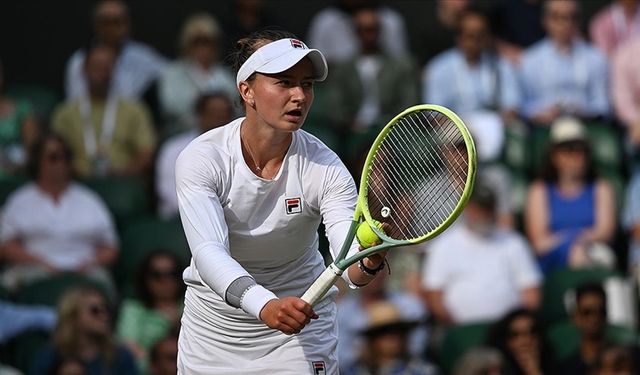 Wimbledon'ın tek kadınlar finalinde Çek Krejcikova şampiyon oldu