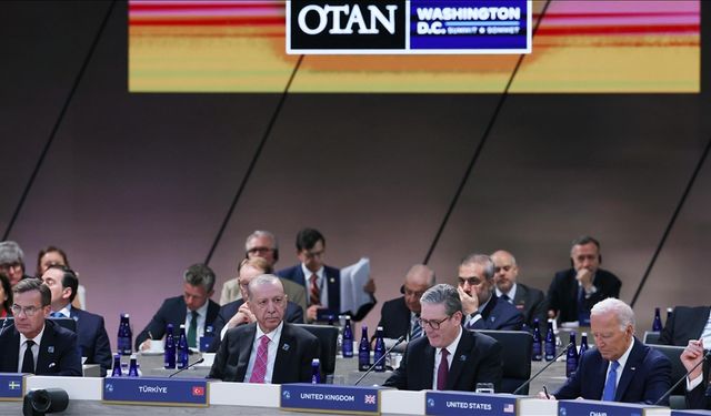 Cumhurbaşkanı Erdoğan, NATO Müttefik ve Ortak Devlet ve Hükümet Başkanları Toplantısı'na iştirak etti