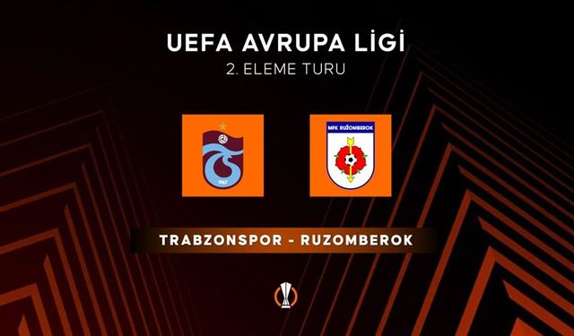 Trabzonspor'un UEFA Avrupa Ligi'nde rakibi Slovakya temsilcisi Ruzomberok oldu