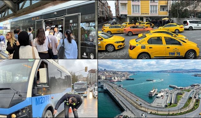 İstanbul'da ulaşıma çeşitli oranlarda zam yapıldı