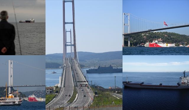 Türk boğazlarından 20 yılda 2 milyona yakın gemi geçti