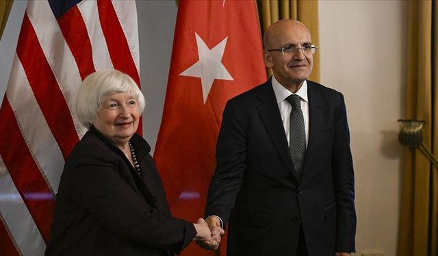 Hazine Bakanı Şimşek, Amerikalı mevkidaşı Yellen ile görüştü