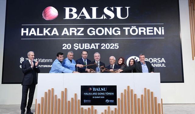 Borsa İstanbul'da gong Balsu Gıda için çaldı