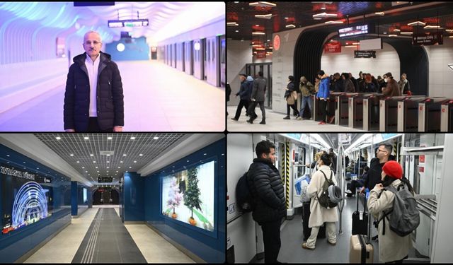 Bakan Uraloğlu, Gayrettepe-İstanbul Havalimanı-Arnavutköy Metrosu'nda yolcu rekoru kırıldığını bildirdi