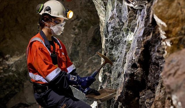 Madencilikte kadın iş gücü giderek artıyor