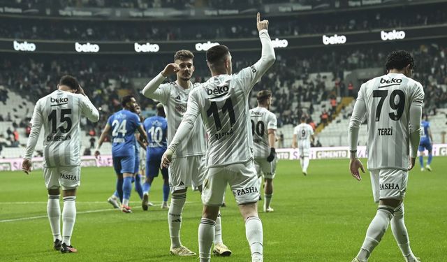 Beşiktaş, 90+7'de attığı golle Rizespor'u 3-2 mağlup etti