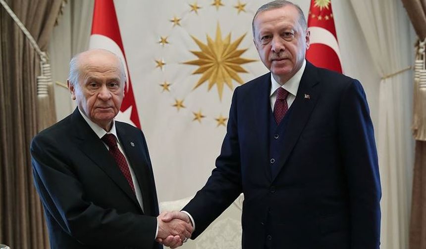 Erdoğan ve Bahçeli bir araya geliyor