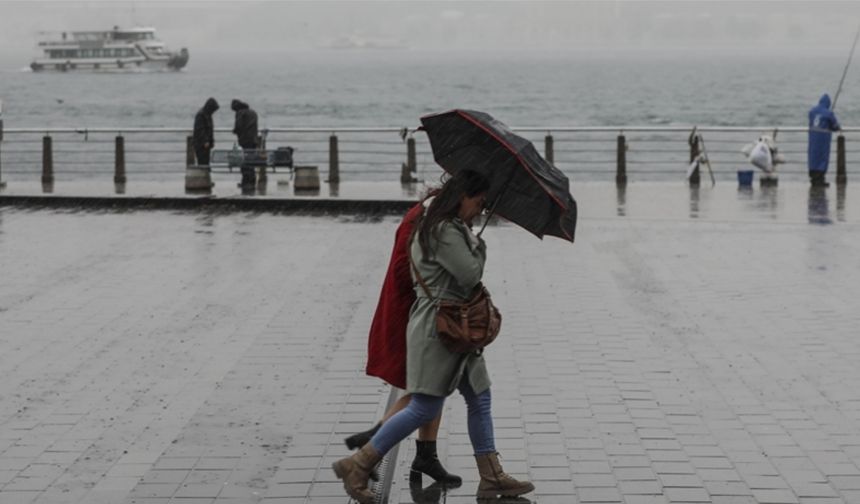 İstanbul için sağanak ve fırtına uyarısı