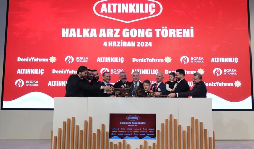 Borsa İstanbul'da gong, Altınkılıç için çaldı